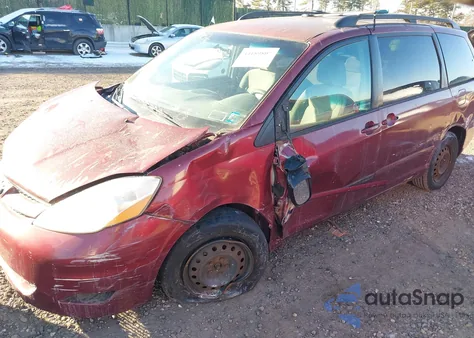 2009 Toyota Sienna Le из США, поврежденный, VIN 5TDZK23C59S276011